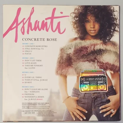 Ashanti – Concrete Rose (2004 2xLP Vinyl)