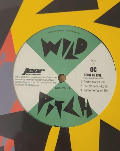 OC - Born To Live *Jcor Vinyl Release DITC Diggin In The Creates SEALED - Image 2