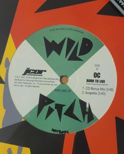 OC - Born To Live *Jcor Vinyl Release DITC Diggin In The Creates SEALED - Image 3