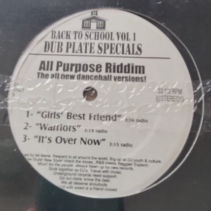All Purpose Riddim - The All New Dancehall Versions - Image 2