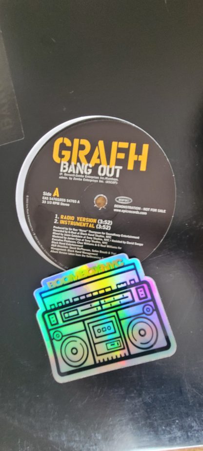 Grafh – Bang Out (2003 Vinyl Promo) - Image 2