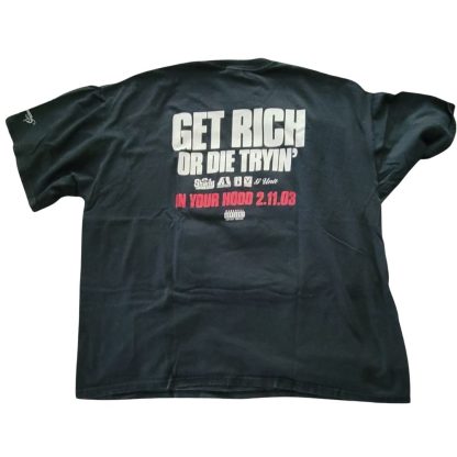 50 Cent Get Rich Or Die Tryin’ Promo T Shirt - Image 2